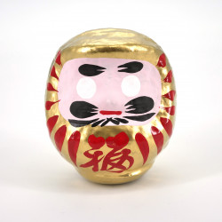 bambola giapponese, abbondanza, DARUMA, dorato