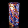 Japanese blue tea box washi paper