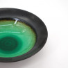 Cuenco de arroz japonés pequeño de cerámica, LAGOON verde