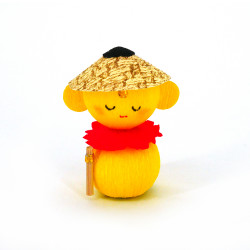 bambola giapponese, fatta di carta - okiagari, JIZO, protettivo