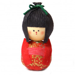 bambola giapponese, fatta di carta - okiagari, JOJI, ragazza