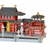 Mini maqueta de cartón, BYODO-IN, Templo del Fénix, Hecho en Japon