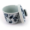 Japanische Teetasse mit Deckel, Chawanmushi, HANAKARAKUSA