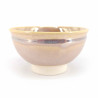 Japanese ceramic tea cup, pearl effect - PARUPINKU