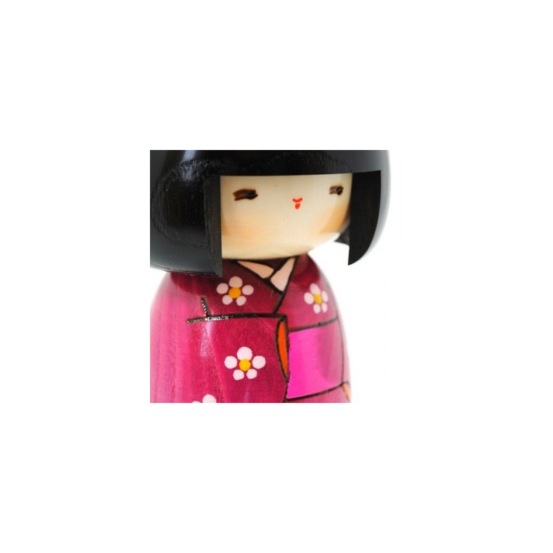 Japanese doll wooden KOKESHI - HANAZONO