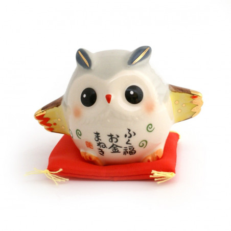 japanese owl, OKANE-MANEKI, lucky charm
