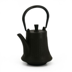 Japanese enameled bronze teapot, ROJI BAMBOO, 0.4lt