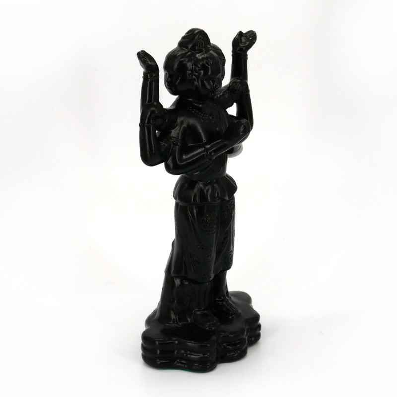 Japanische Keramikstatuette von Asura, ASHURA, 29 cm