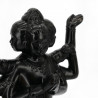 Japanese ceramic statuette of Asura, ASHURA, 29 cm