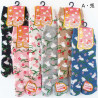 Calcetines tabi japoneses de algodón con estampado de conejo, DOBUTSU, color a elegir, 22 - 25cm