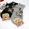 Calcetines japoneses de algodón con bordado de divinidad, SHINSEI, color a elegir, 25-27 cm