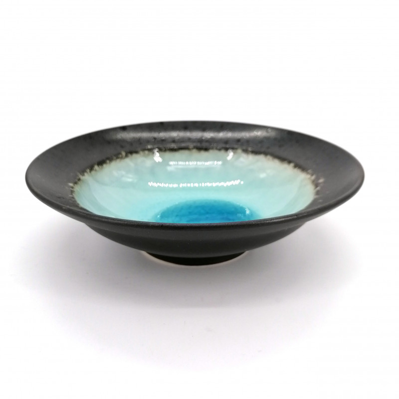 piccola ciotola di riso giapponese in ceramica, LAGOON blu