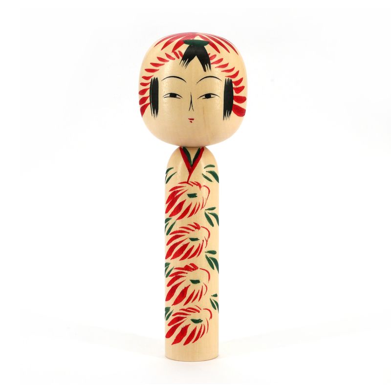 Poupée Kokeshi japonaise en bois - TOGATTA - 19.8cm