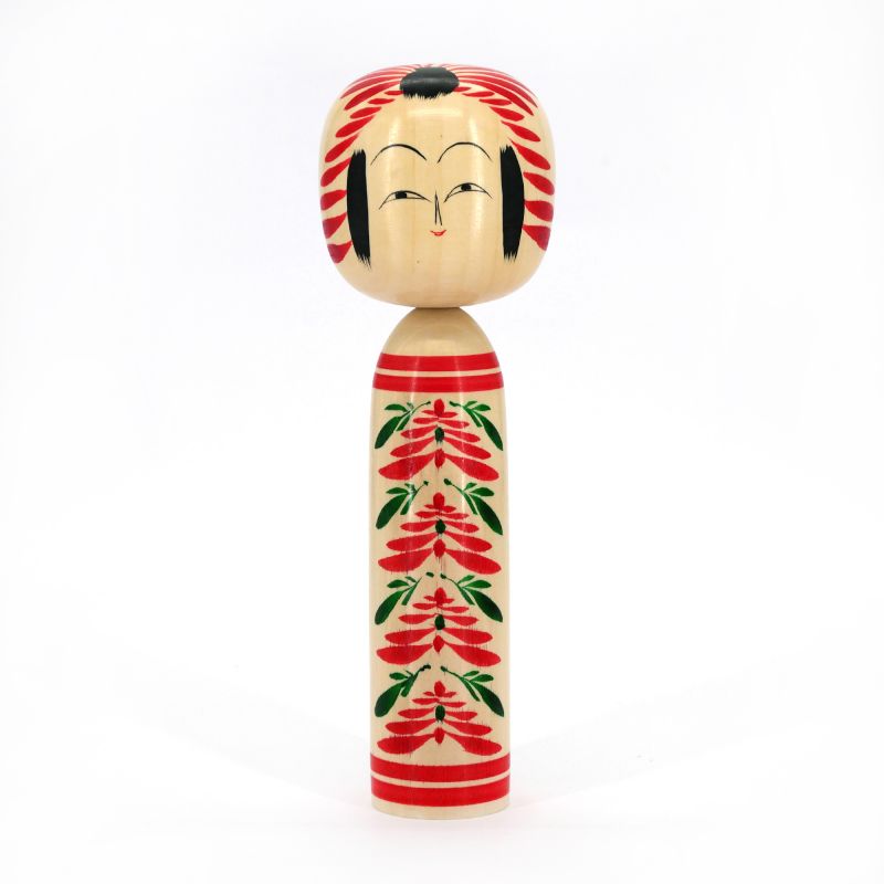 Bambola giapponese in legno Kokeshi - TOGATTA