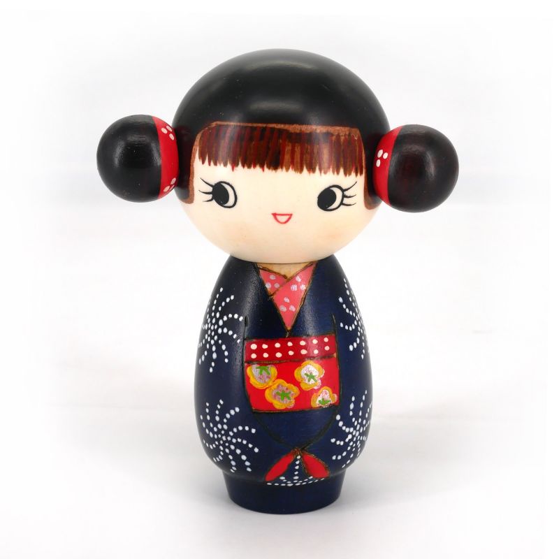 Bambola giapponese in legno Kokeshi - GOKIGEN