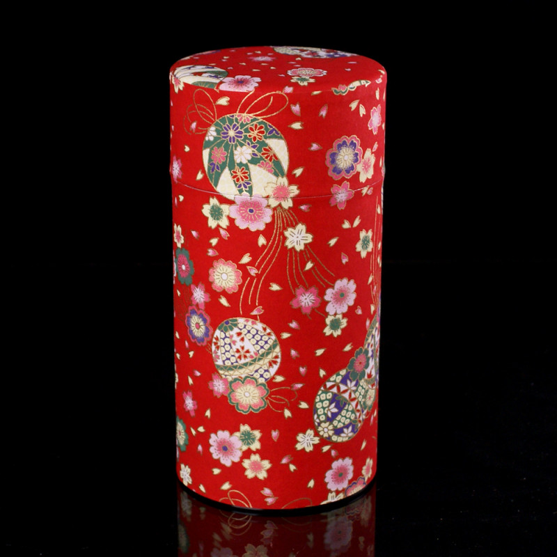 boîte à thé japonaise en papier washi