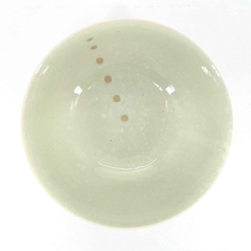 Japanische weiße Keramik Donburi Schüssel - POINTO