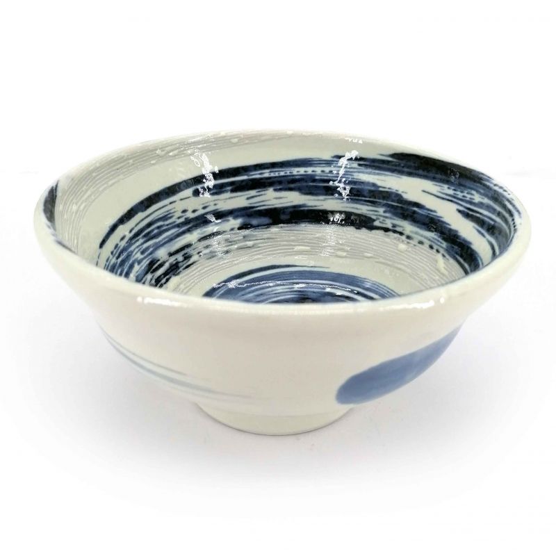 Japanische Keramik Donburi Schüssel - AO UZUMAKI