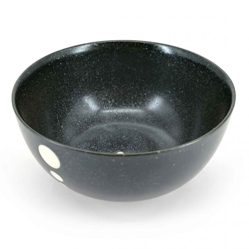 Ciotola donburi giapponese in ceramica nera - POINTO