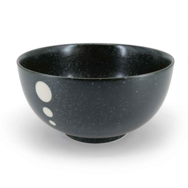 Ciotola donburi giapponese in ceramica nera - POINTO
