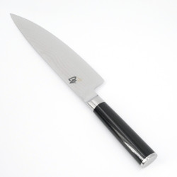Japanese kitchen knife for all types of food, SANTOKU SHUN CLASSIC DAMAS, 20 cm