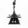 Gran campana de viento de hierro fundido de Japón, IWACHU, pagoda