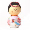 muñeca japonesa de papel - okiagari, OMATSURI, mujer
