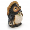 Tanuki traditionnel japonais porte-bonheur No.7 FUKUTANUKI