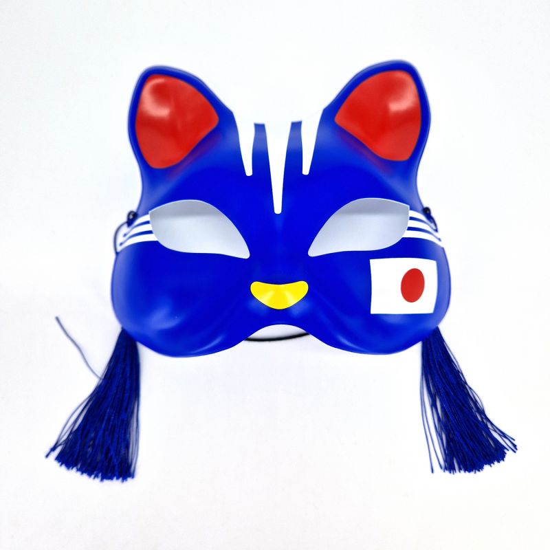 Maschera gatto blu giapponese NIHON