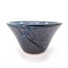 Tazza da tè in ceramica giapponese, marrone, interno effetto metallizzato - METARIKKU