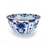 Set of 2 blue Japanese ceramic bowls - KISSHO AIZOME KOBO