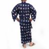 Japanese cotton yukata for men - TOJIGO