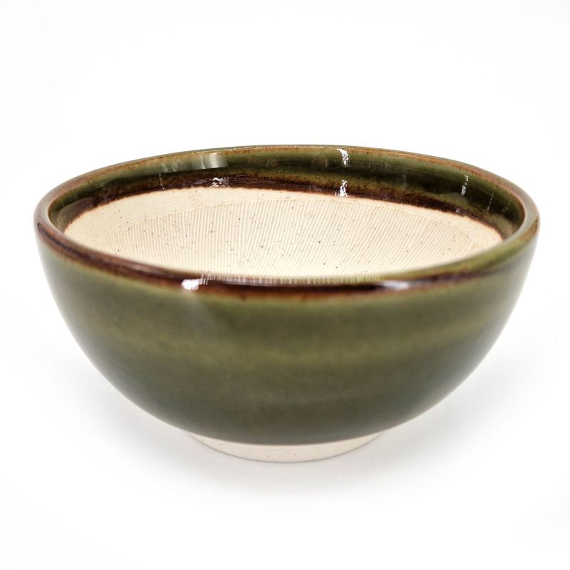 Cuenco suribachi japonés de cerámica - SURIBACHI - verde
