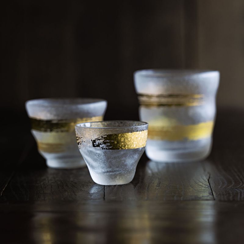 Duo di bicchieri da sakè giapponesi, PREMIUM ICHIMONJI