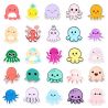 Lot de 50 autocollants japonais,Stickers Kawaii octopus-TAKO