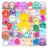 Lot of 50 Japanese stickers, Kawaii octopus stickers-TAKO