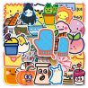 Lote de 50 stickers japoneses, Kawaii Daily Stickers-MAINICHI