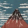 Tenda noren giapponese Monte Fuji - AKAFUJI - Hokusai -
