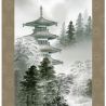 Kakemono Kakejiku Japanischer Tempel - JIIN