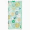 Japanese cotton handkerchief with Chrysanthemum pattern, KIKU 1