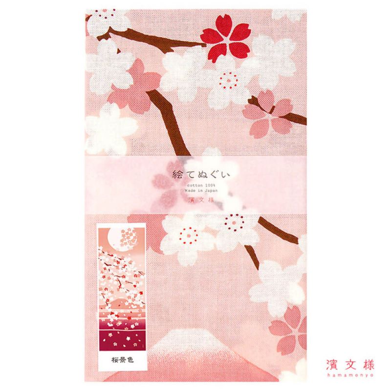 Baumwollhandtuch, TENUGUI, Sakura Flowers, SAKURA 1