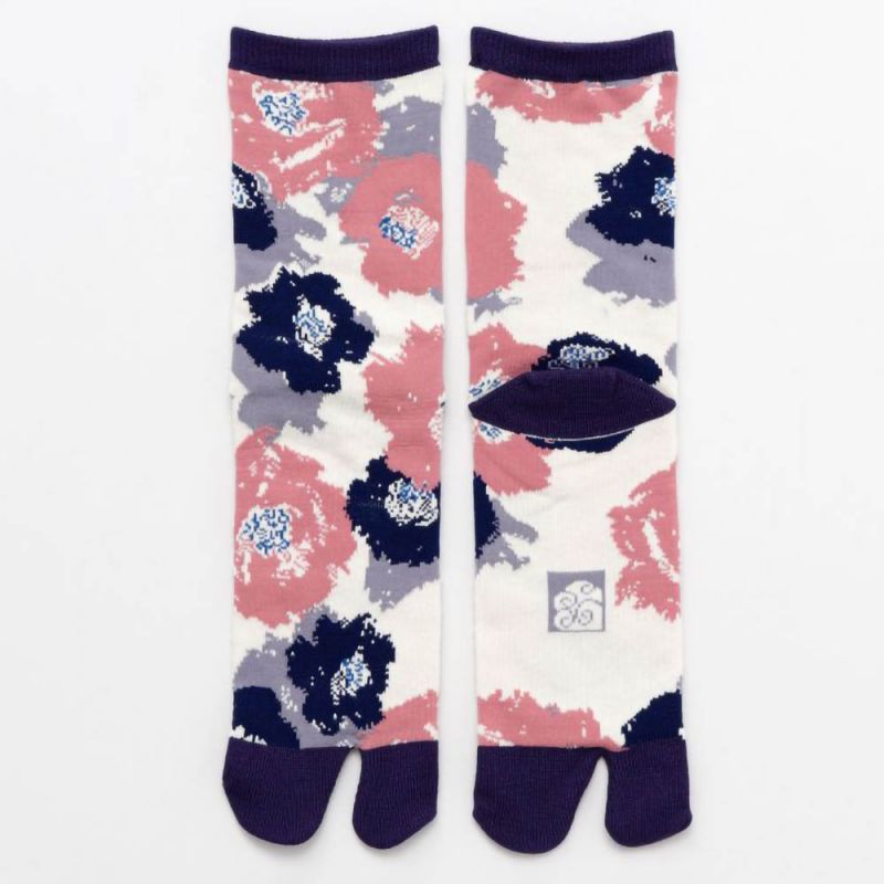 Calcetines tabi japoneses de algodón, KAYA, 23-25 ​​cm