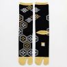 Calcetines tabi japoneses de algodón, KAYA, 23-25 ​​cm