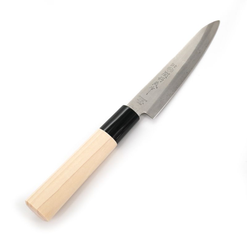 Couteau japonais pour découper les petits aliments, PETTY, 12cm