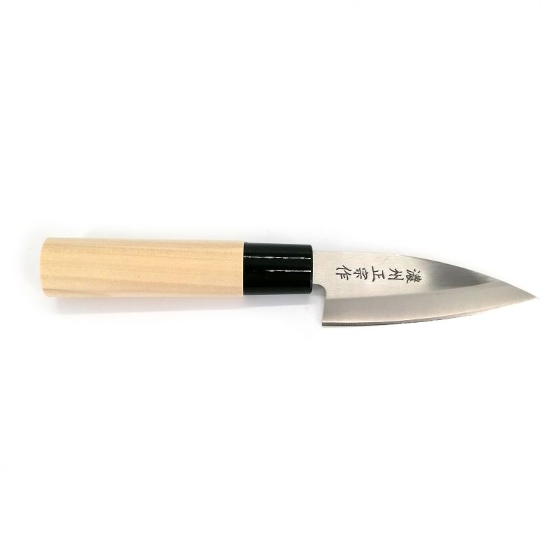Couteau de cuisine japonais pour découpage du poisson, DEBA, 10 cm