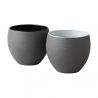 Japanese ceramic tea bowl duo - KOGETA