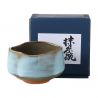 Japanische Teeschale für Zeremonie - chawan, MASHIKO, blauer himmel