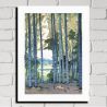 Japanese print, Bamboo grove, Chikurin, YOSHIDA HIROSHI