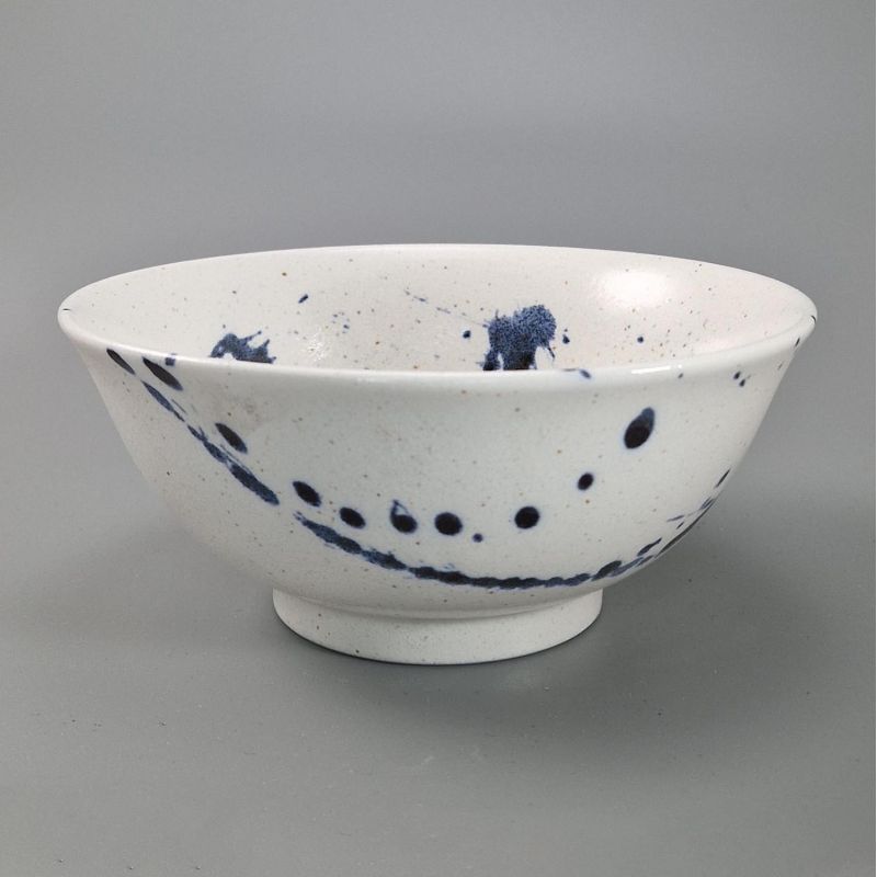 Japanische Keramiksuppenschüssel - AOI SUPURASSHU