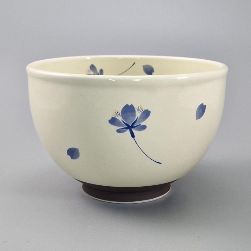 Japanische Keramik Donburi Schüssel - AO SAKURA
